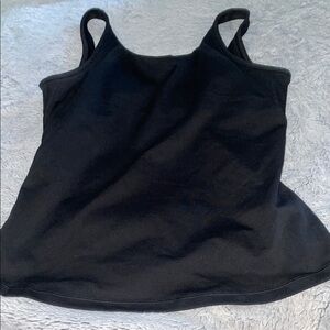 All in Motion Black Fitted Sleeveless Tank Top